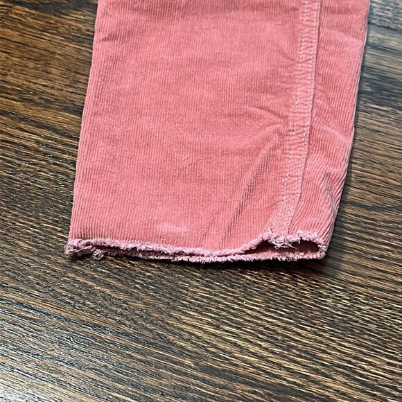 We The Free Dusty Rose Raw Hem Corduroys - Size 27 - Picture 7 of 8